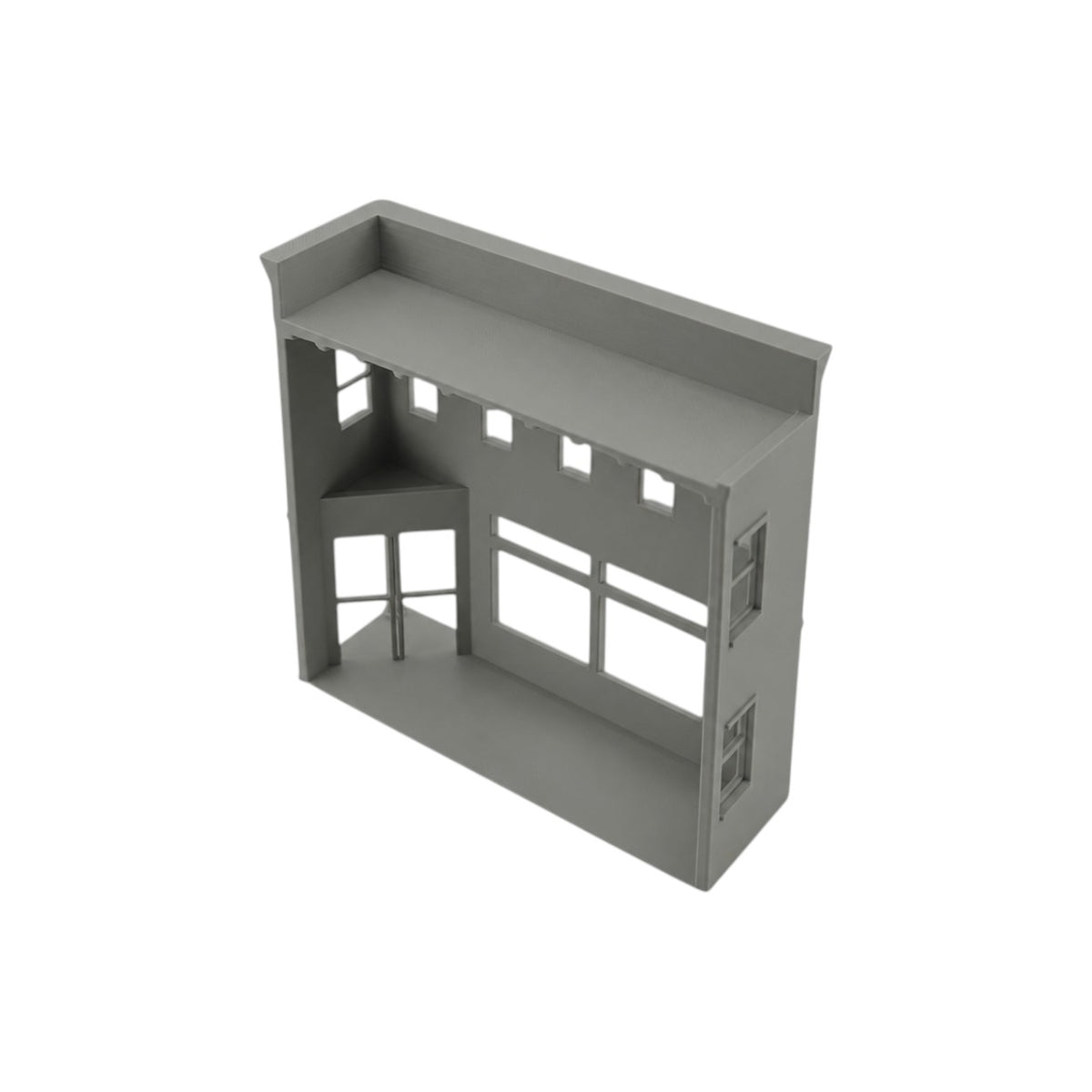 HO Scale 1:87 Main Street Corner Relief Building #1 RH