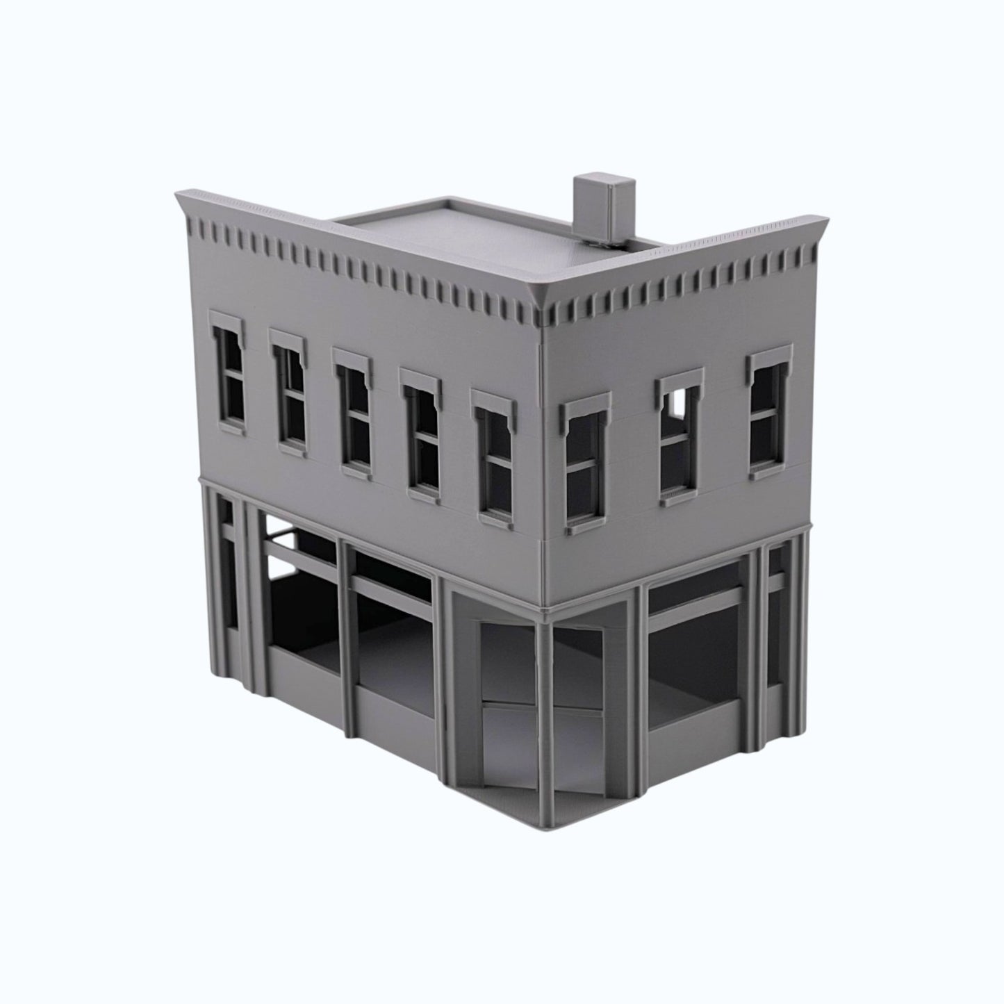O Scale 1:48 Main Street Building #1 Left Entry
