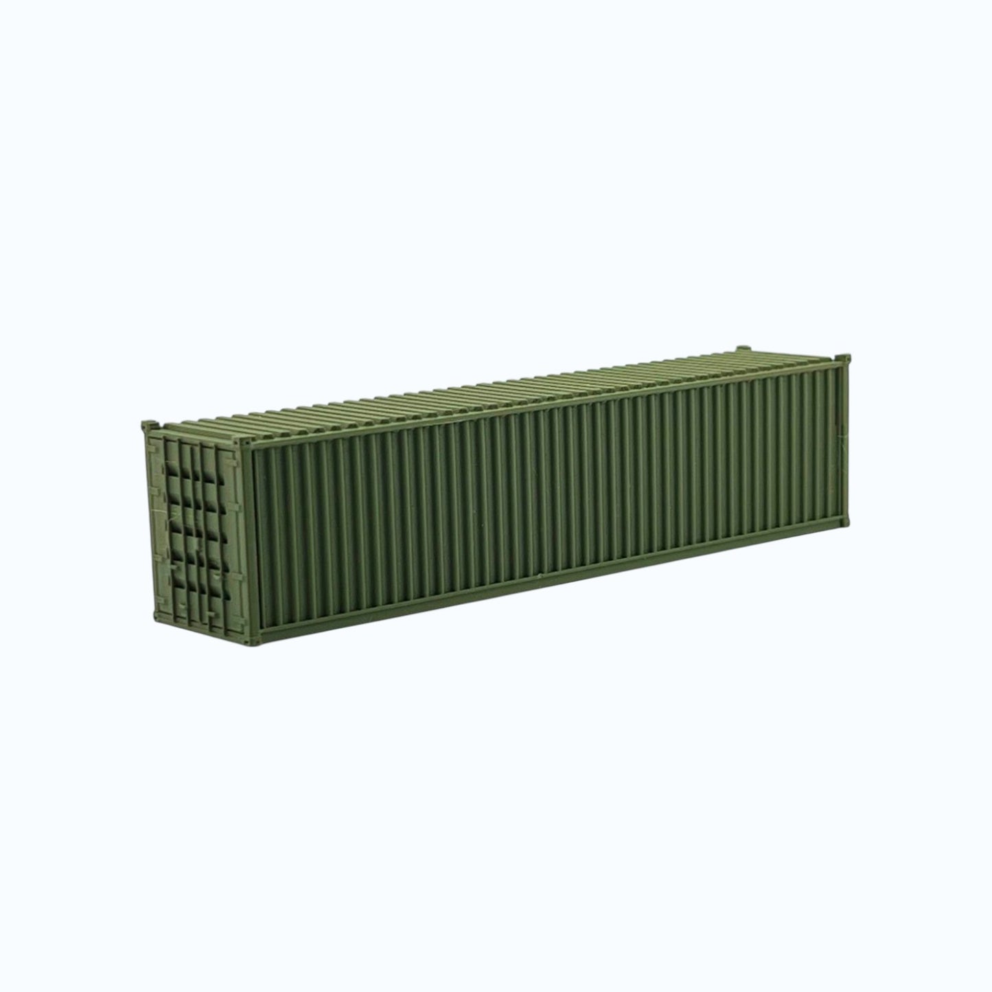N Scale 1:160 - 40' Shipping Containers (2pk) - Green