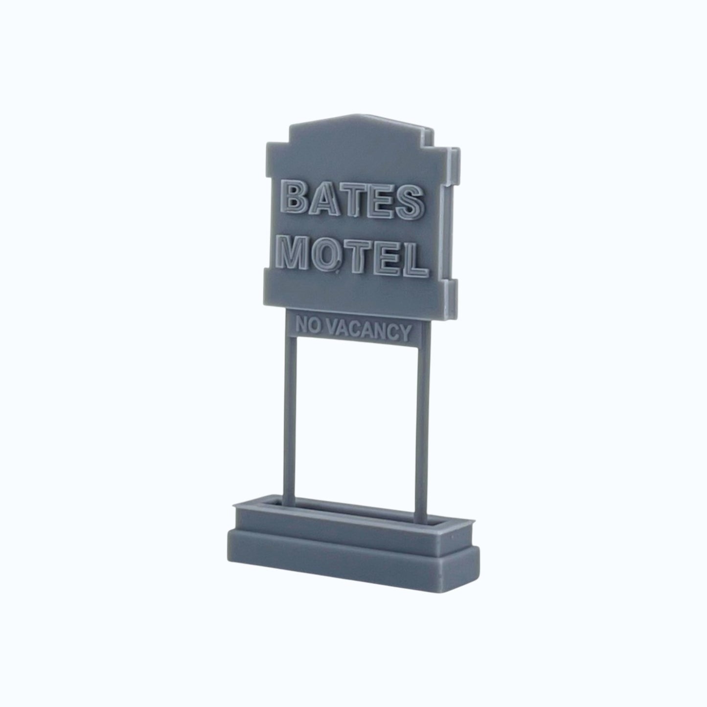 HO Scale 1:87 - Bates Motel Roadside Sign - Resin