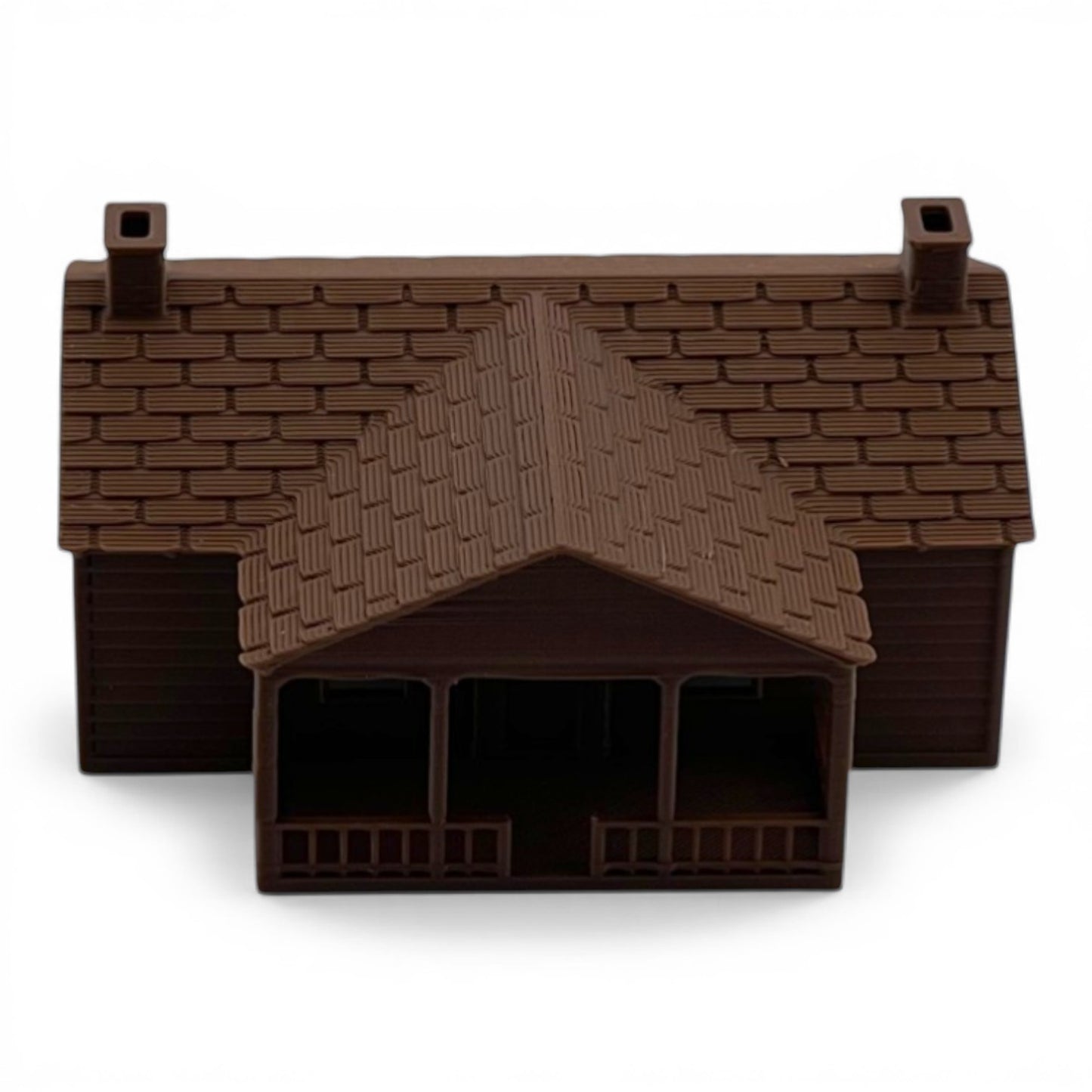 Z Scale 1:220 The Milwaukee Road COMPANY HOUSE - Brown