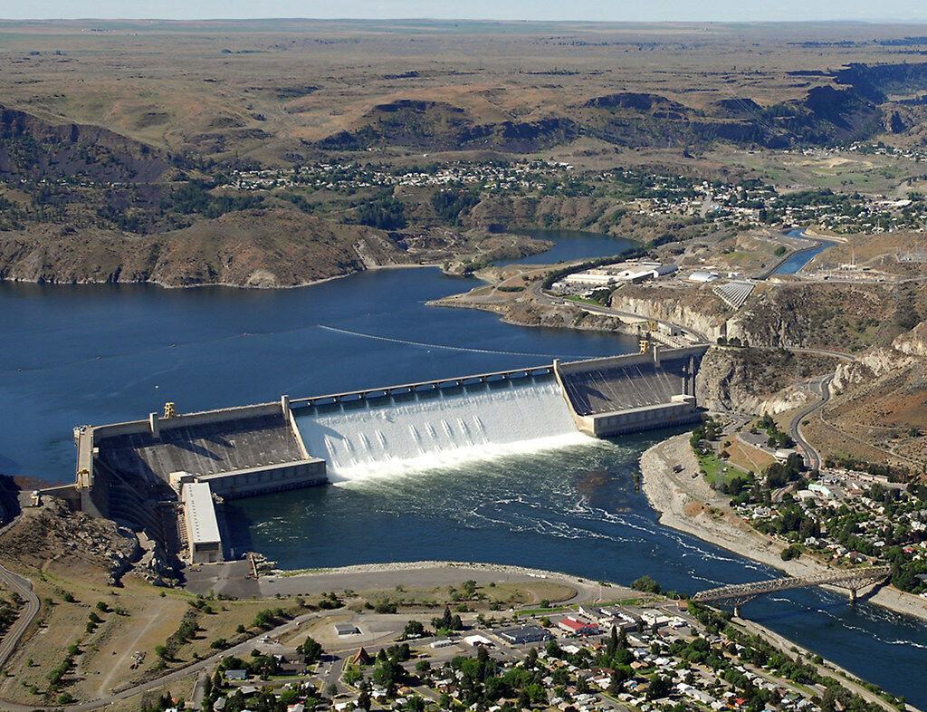 Coulee Dam - HO Scale 1:87 - Gray