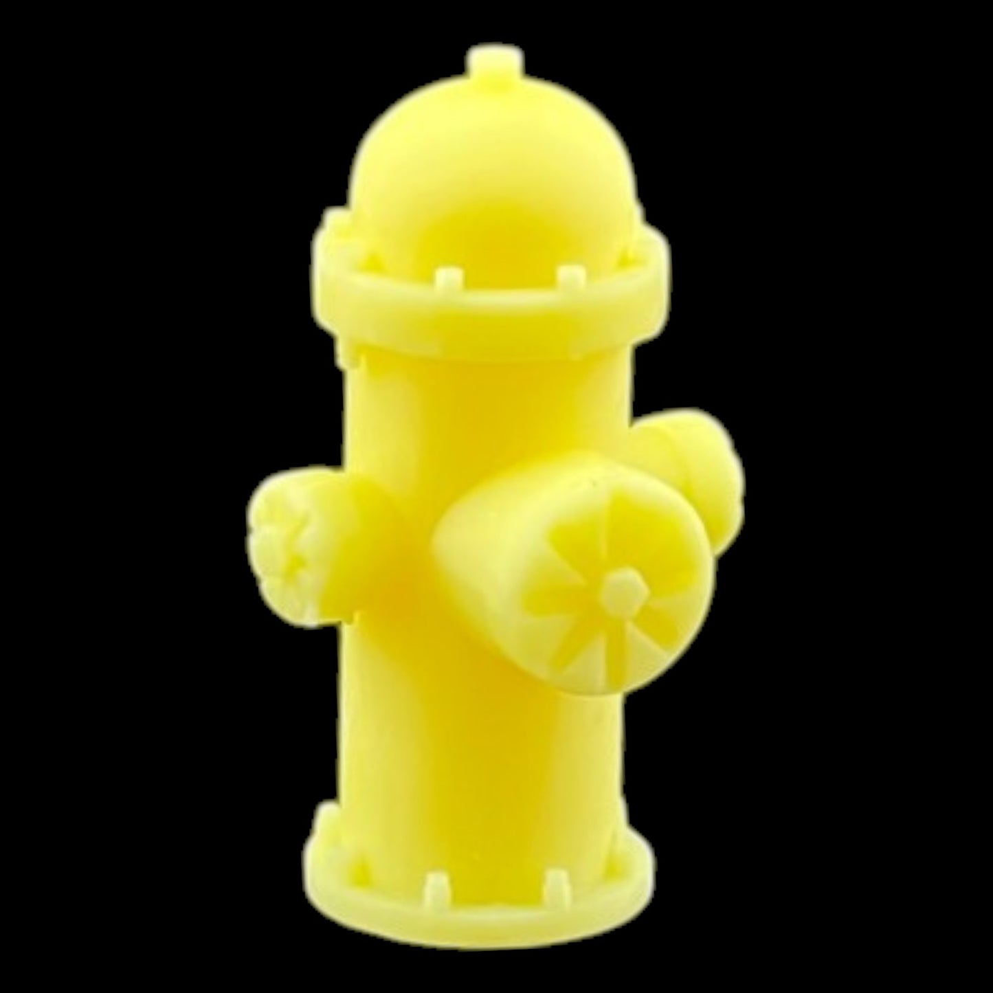 O Scale 1:48 Yellow Fire Hydrants Scenery (6pk)