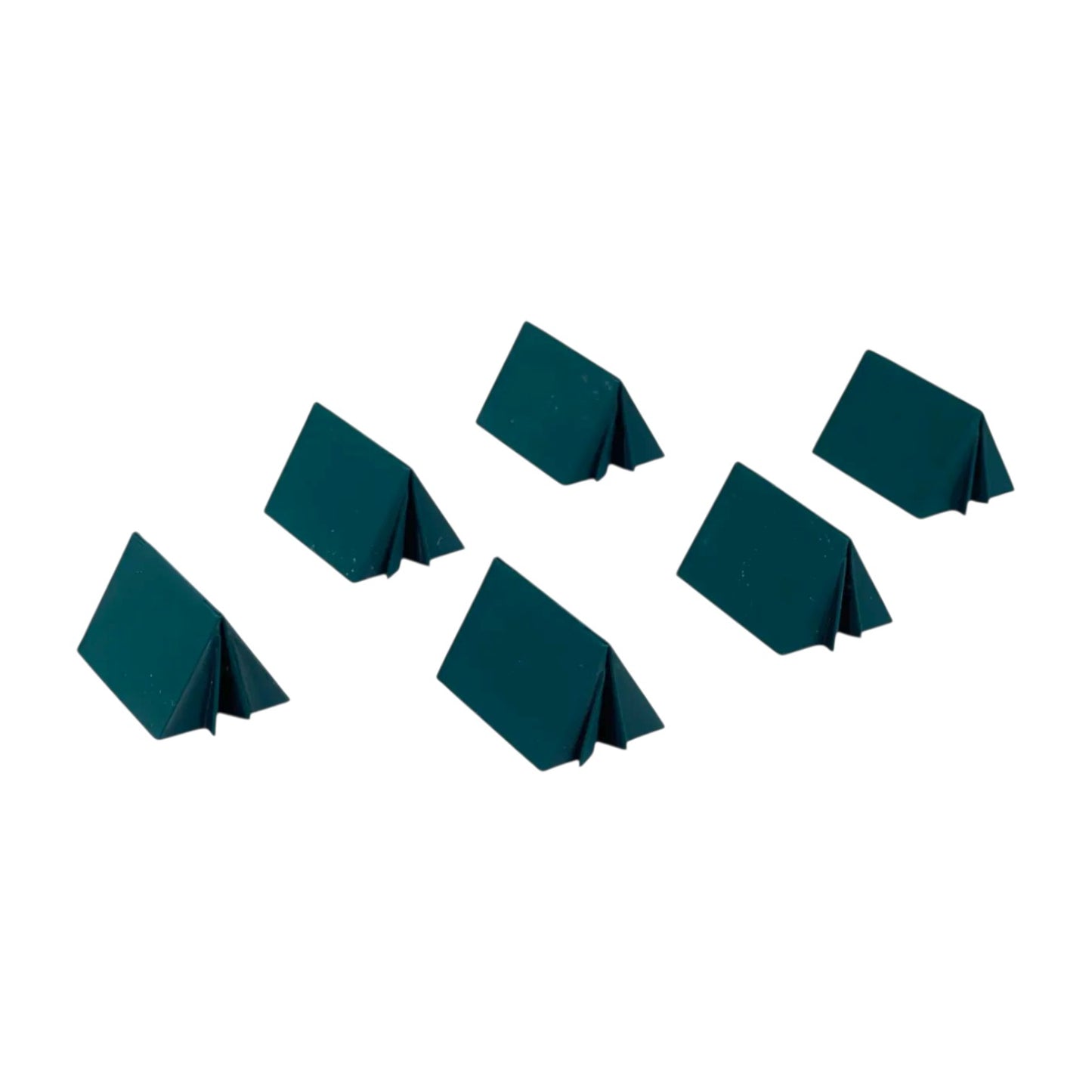 Z Scale 1:220 Outdoor Series Green Camping Tents 6pk