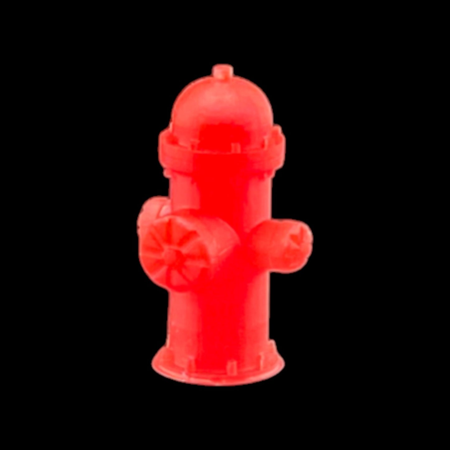 Front View - Scale Model of Fire Hydrants - Style 2 by Model Scenery