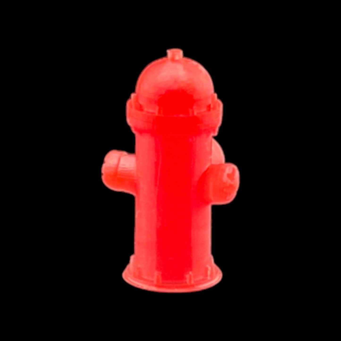 Back View - Scale Model of Fire Hydrants - Style 2 by Model Scenery