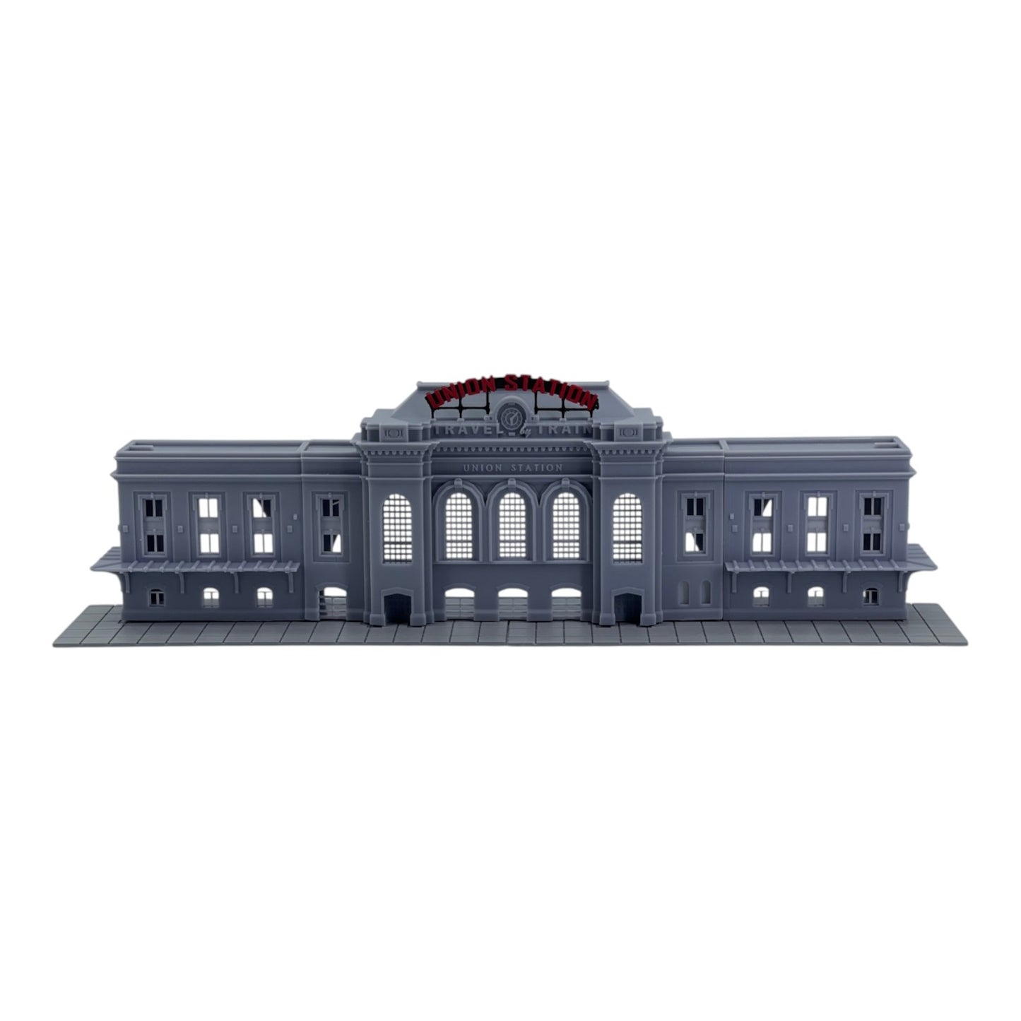 N Scale 1:160 Union Station Train Depot Relief Building