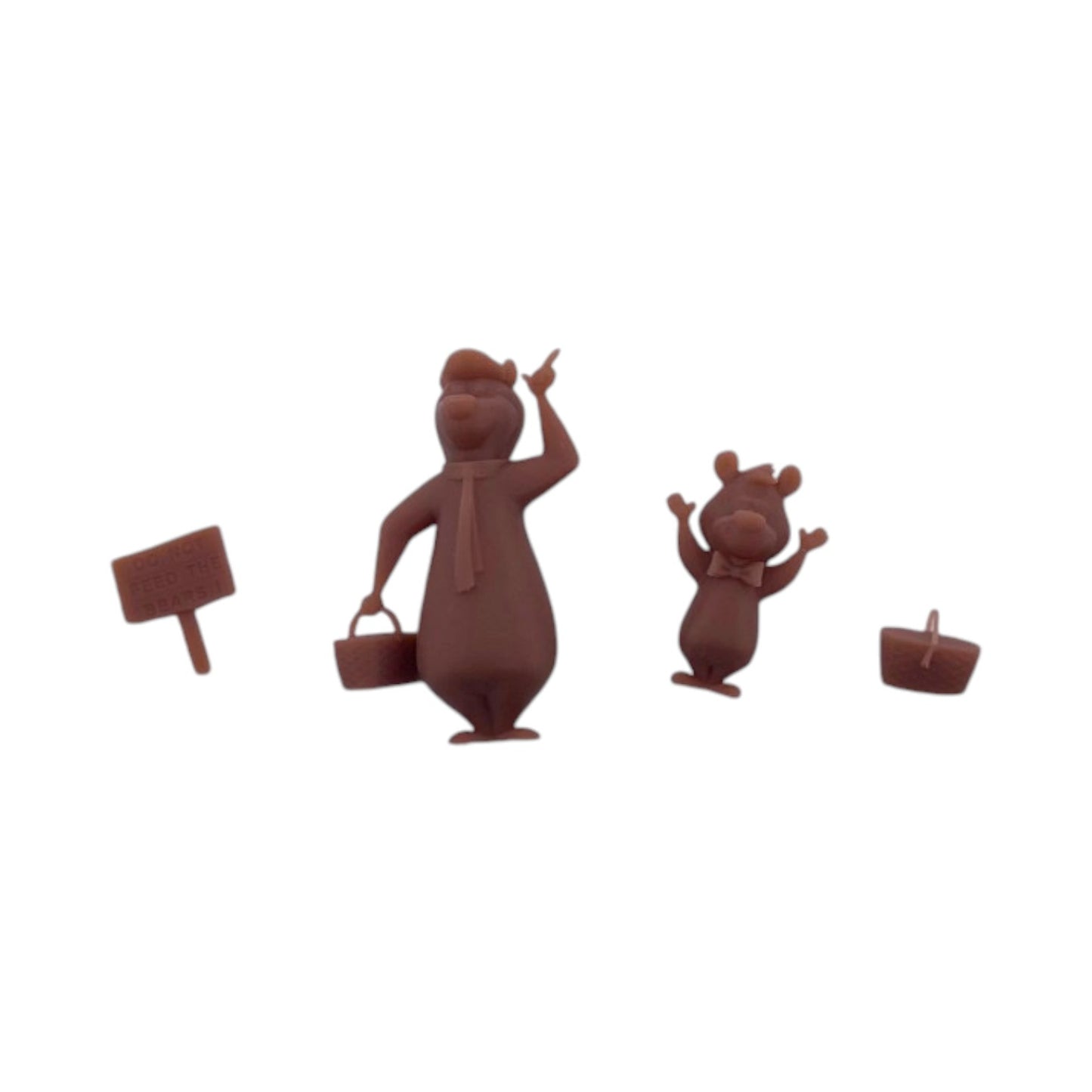 HO Scale 1:87 Yogi Bear & Boo Boo 4pc Set