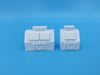 2pc RETAIL ICE BOX SET ~ ICE COOLER MACHINE 40cu + 75cu LEER or POLAR