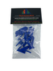 50 pc Train Track Clips for Lionel O Gauge FasTrack "PRO-Clips" Fast Track