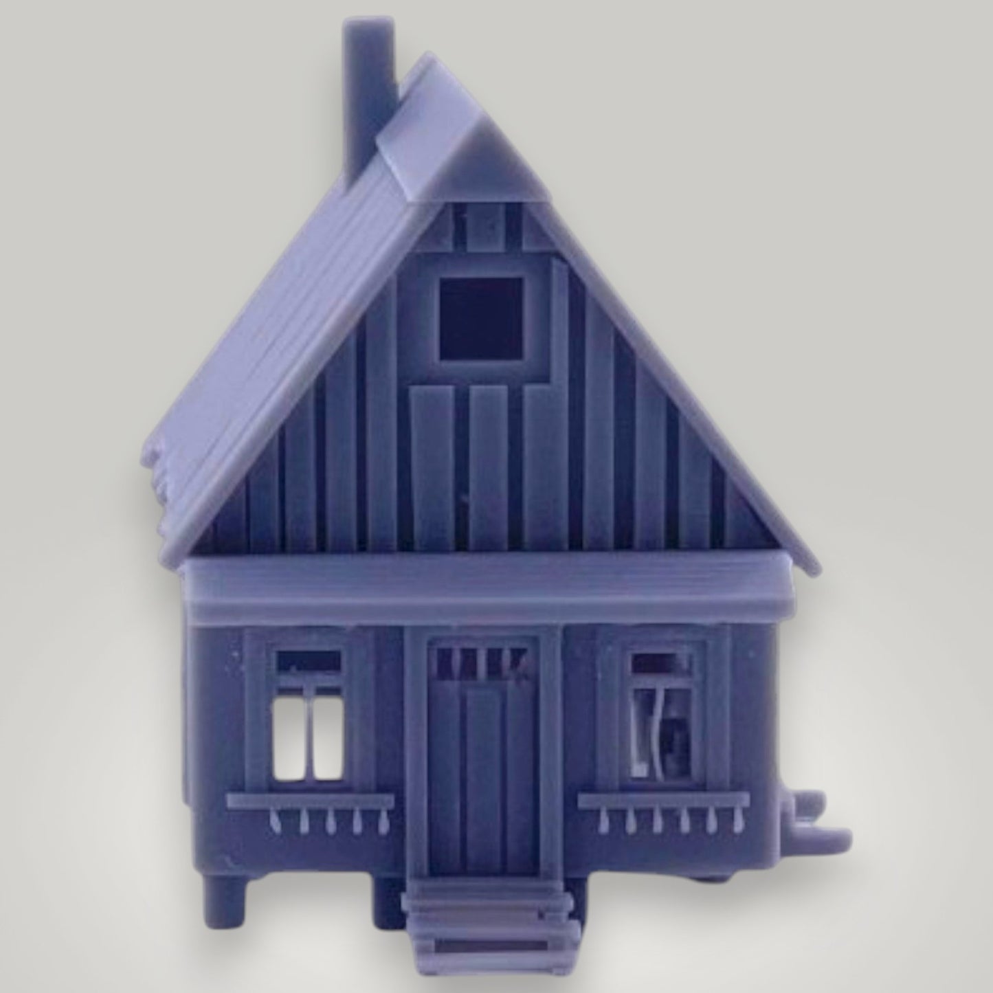 Z Scale 1:220 Mountain Shack Resin Building