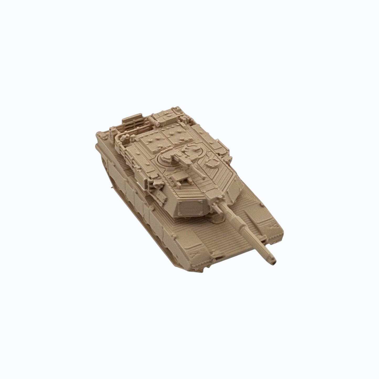 N Scale 1:160 M1-A1 Abrams Tank (2pk) - Beige