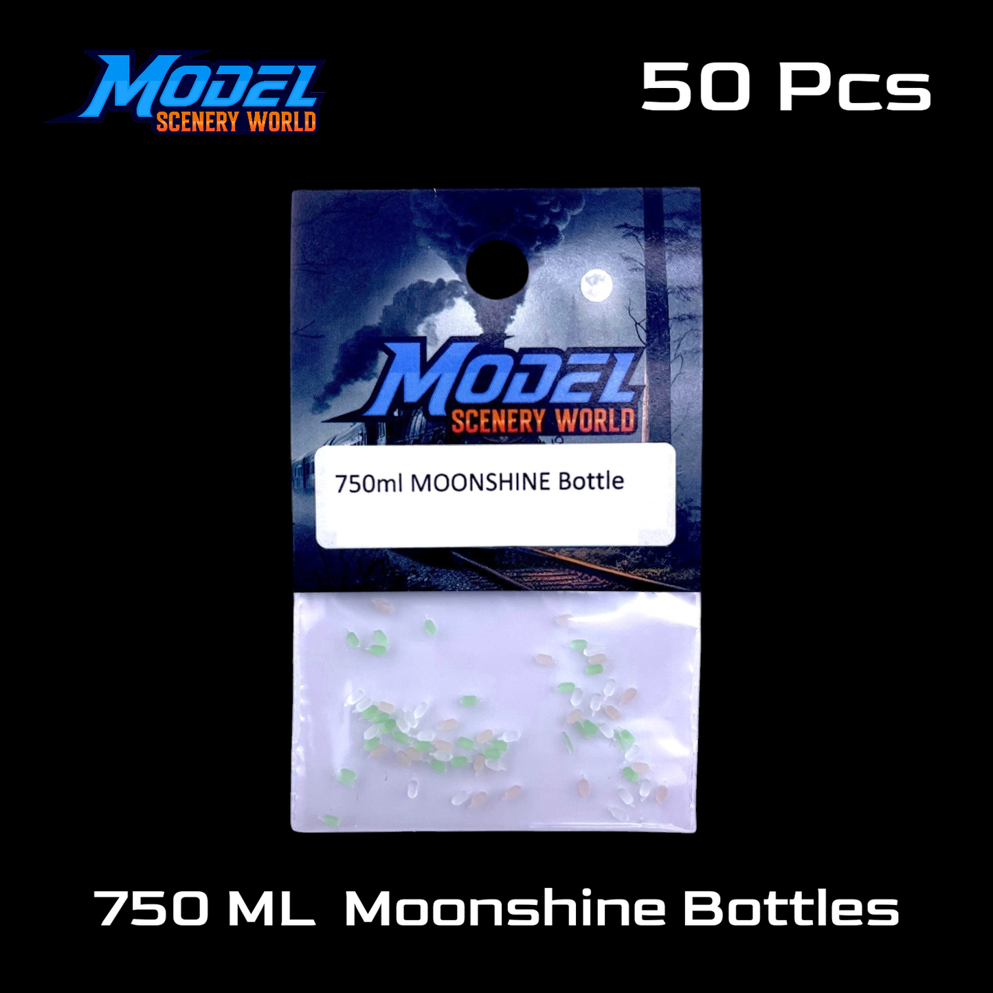 HO Scale 1:87 Moonshine Jar / Jug 750ml 50+pc