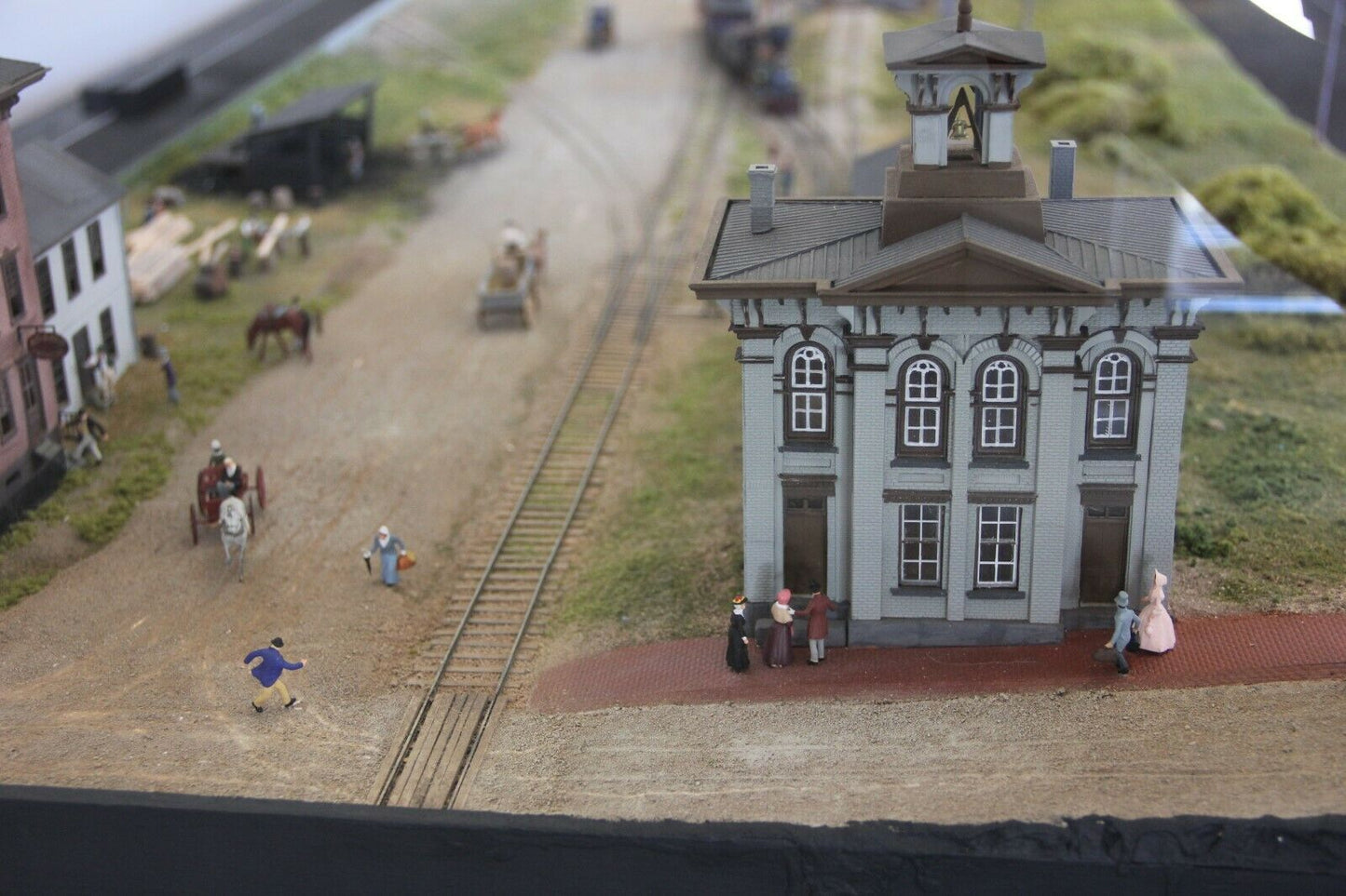 HO Scale 1:87 Lincoln Gettysburg Train Station Building