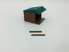 "The Outdoor Series"  Small Shelter - Camping Modeled in Color  S Scale 1:64