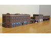 "City Block" (5) pc Urban Town Buildings Set - N Scale 1:160 - No Assembly