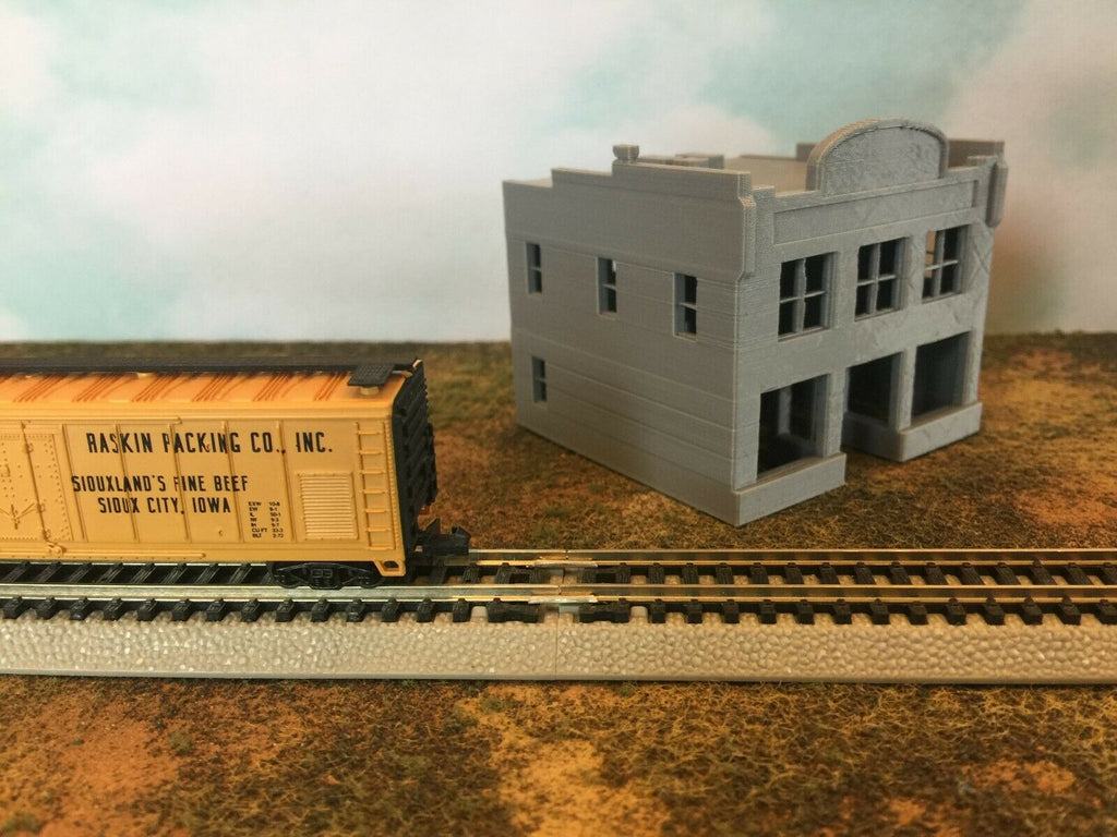 thumbnail image 2 of N Scale Laser Cut Wooden House Kit – "20th Avenue" Two-Story Model Building 2 of 11