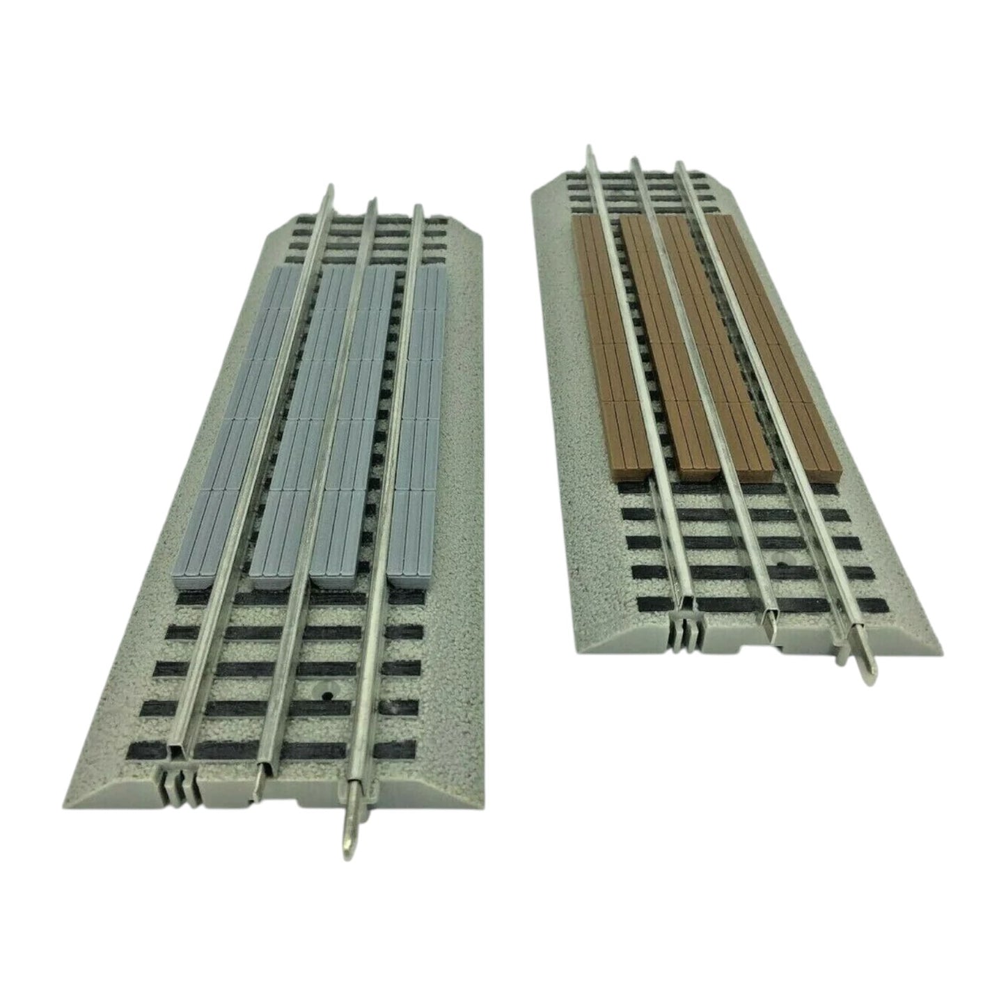 Grade Crossing for Lionel FasTrack – O Scale - Fast Track Brown or Gray