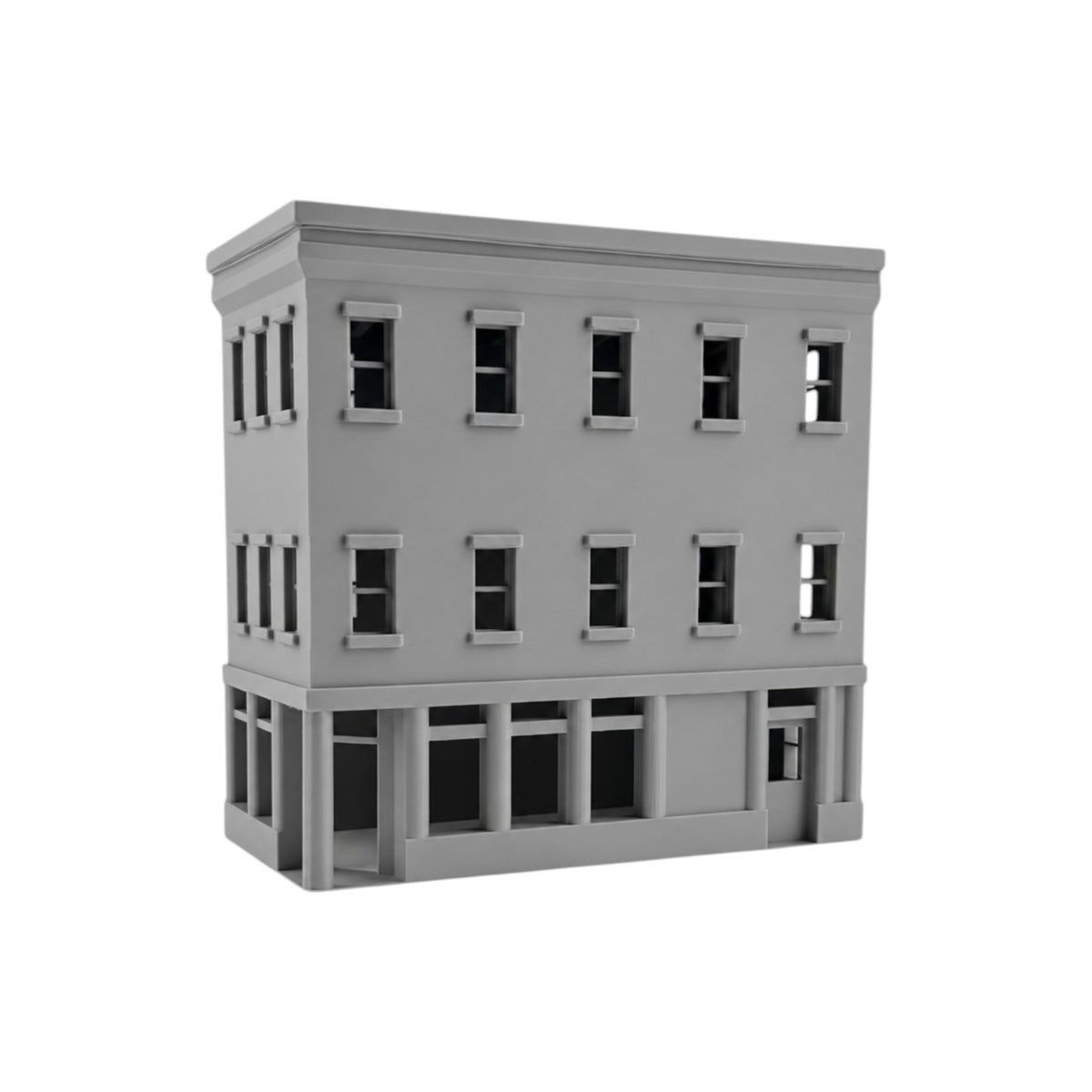 HO Scale 1:87 Main Street Corner Building #7 RH
