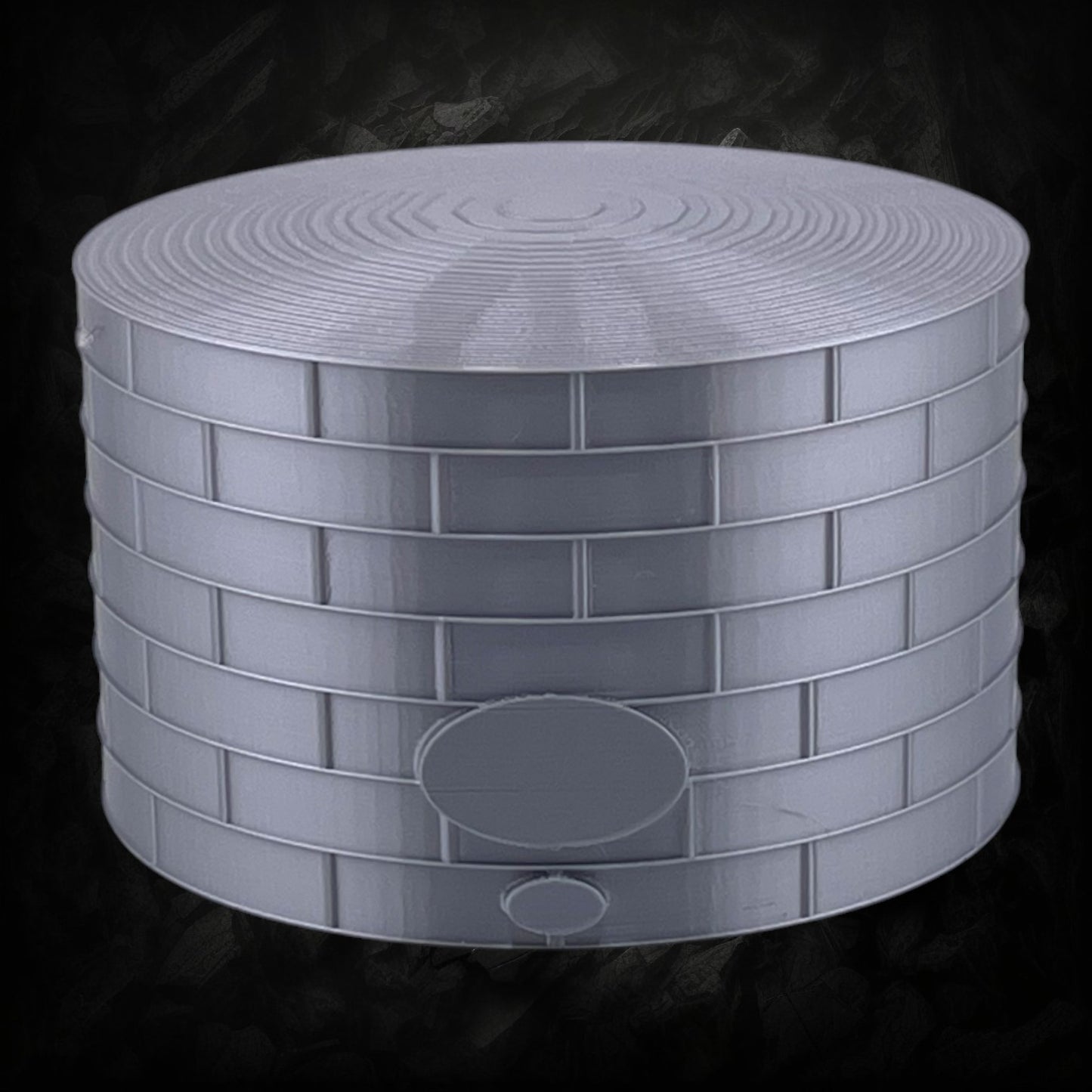 N Scale 1:160 Standard Oil or Fuel Tank Metallic Silver