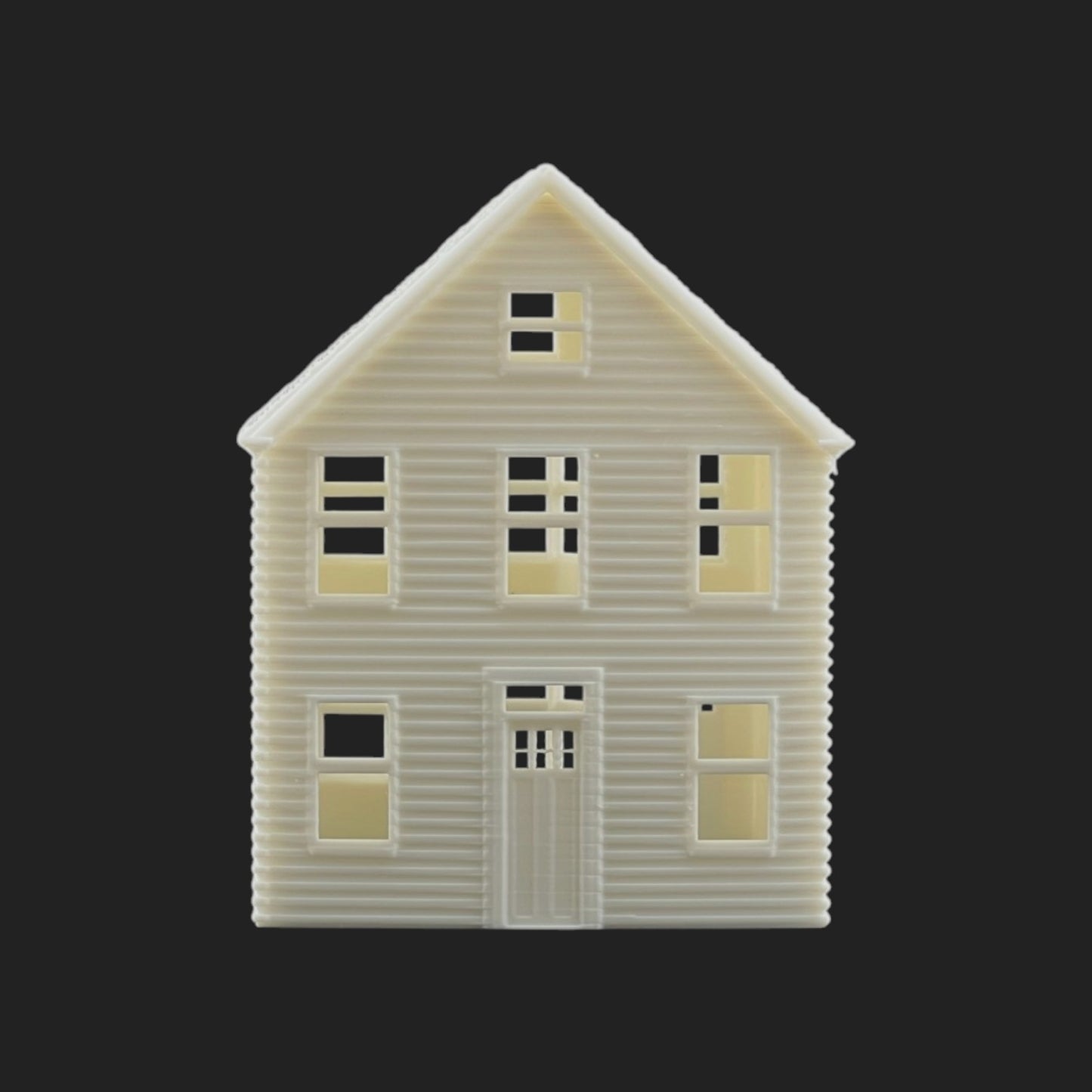 O Scale 1:48 Classic Victorian Bay Window House #1