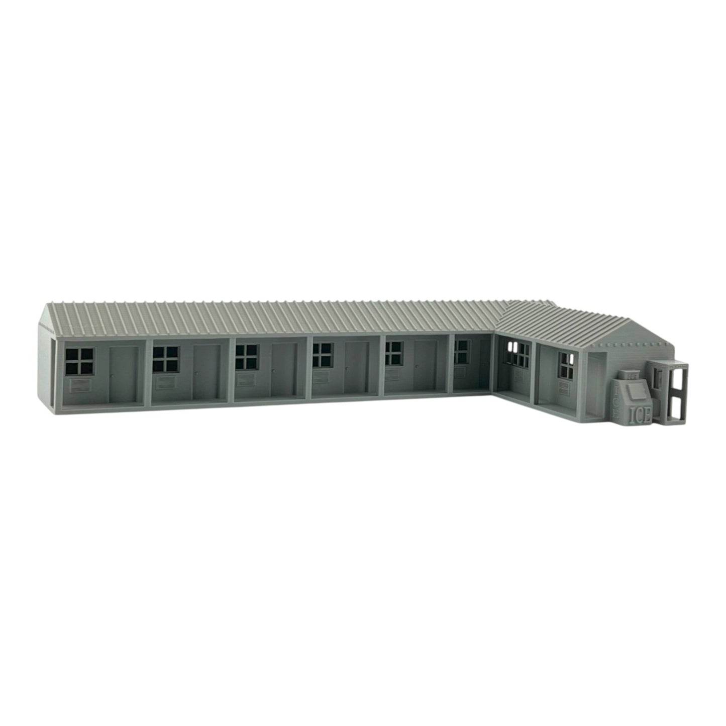 Z Scale 1:220 Bates Style Motel Roadside Hotel Building