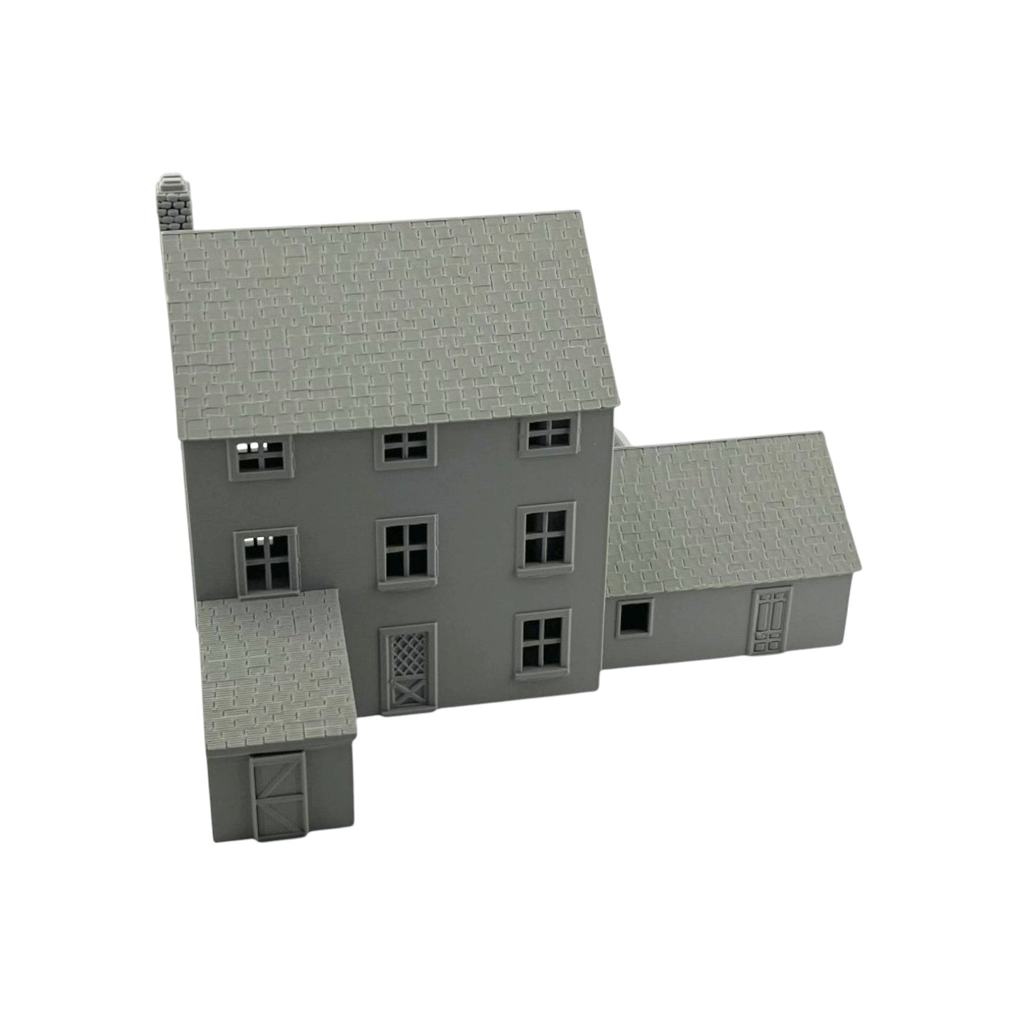 Z Scale 1:220 Farmhouse 3-Story Model Railroad Building