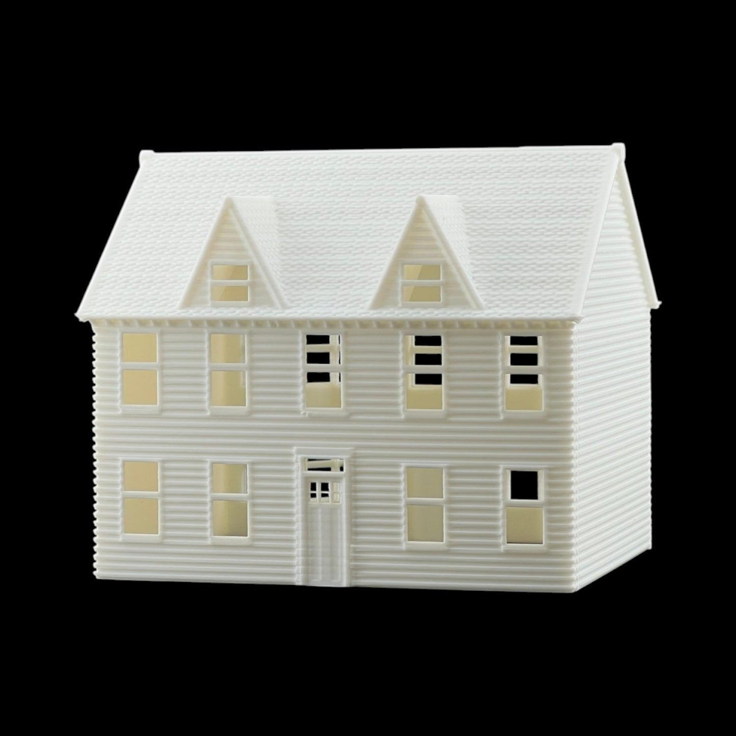 N Scale 1:160 Classic Victorian House with Dormers #3