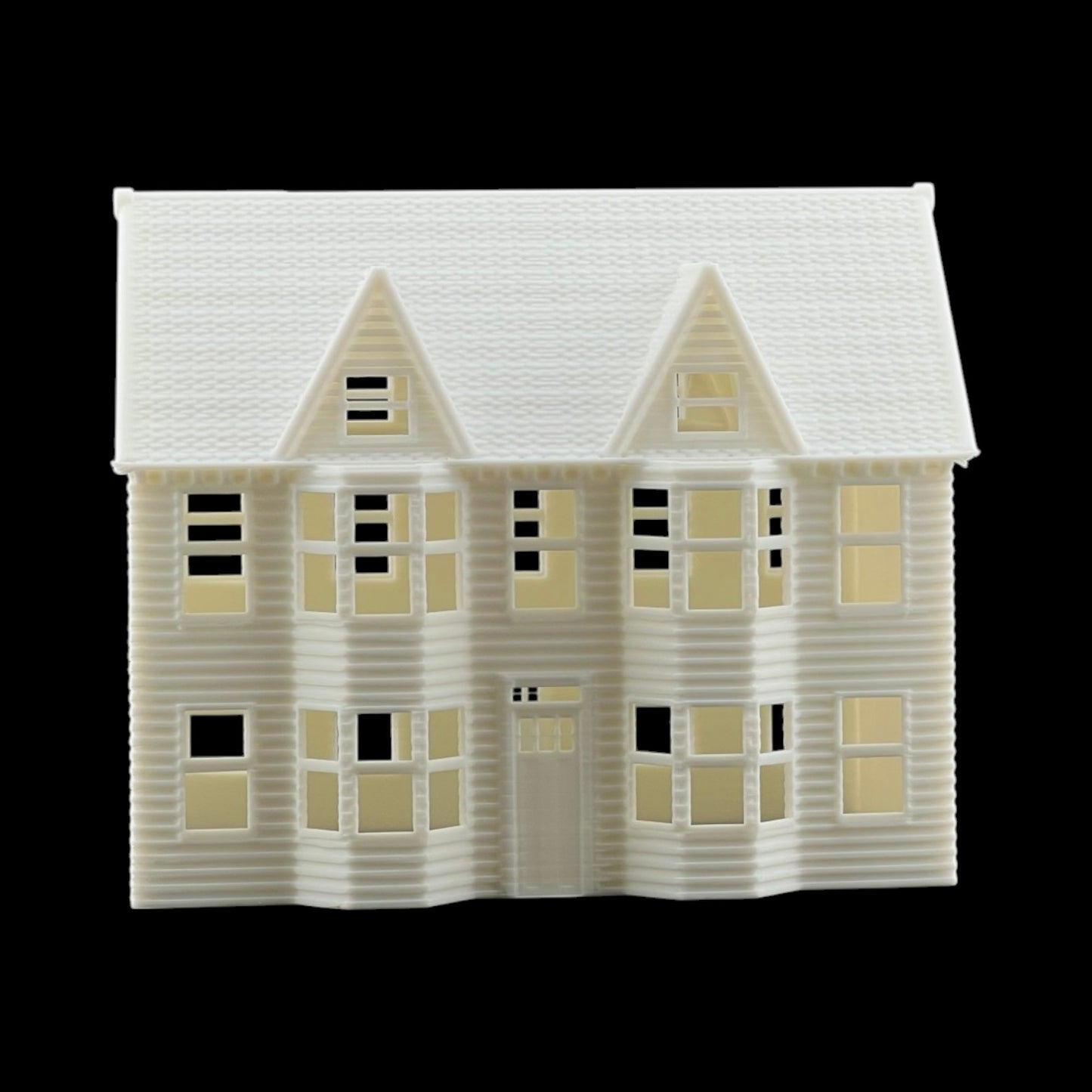 N Scale 1:160 Classic Victorian House with Dormers #3