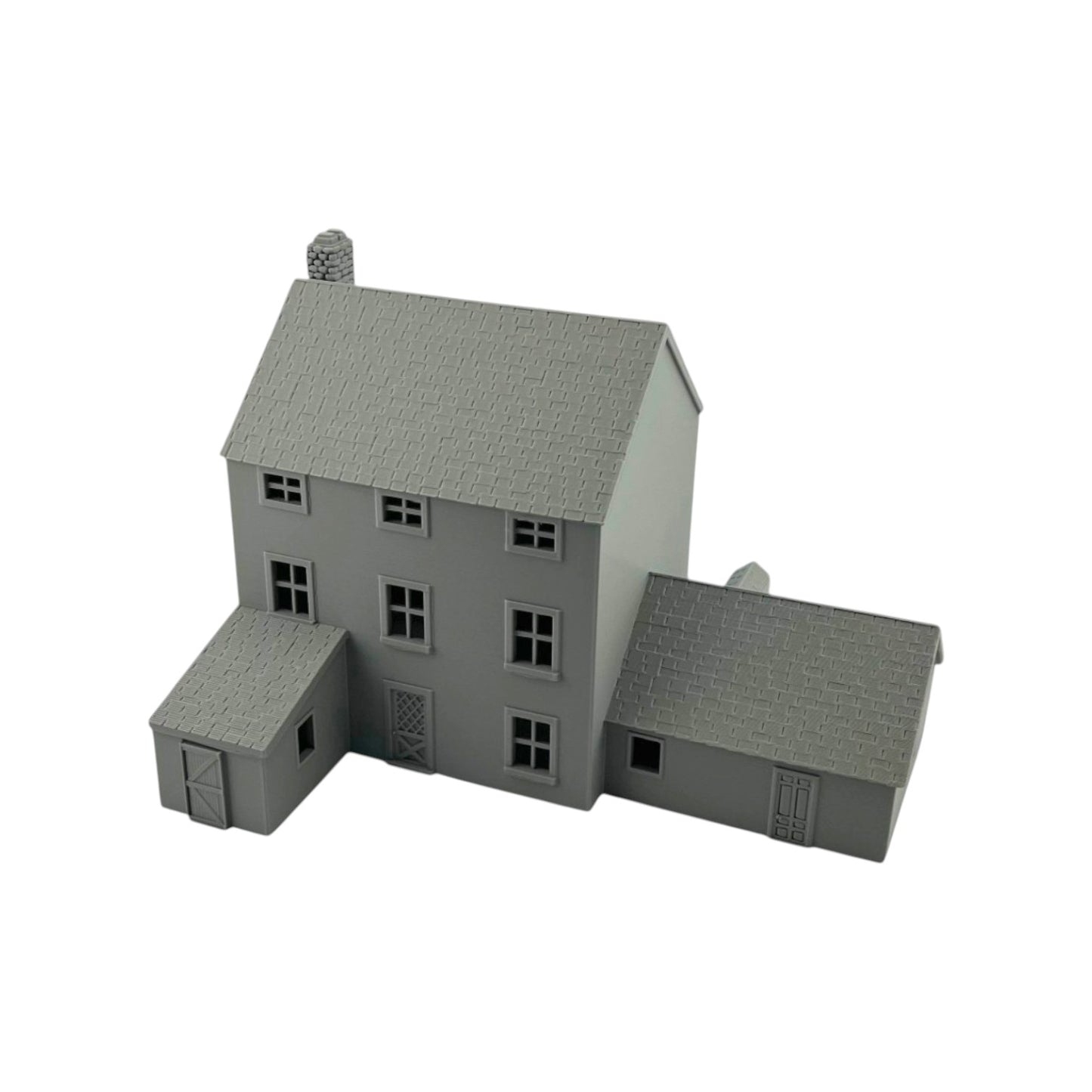 Z Scale 1:220 Farmhouse 3-Story Model Railroad Building