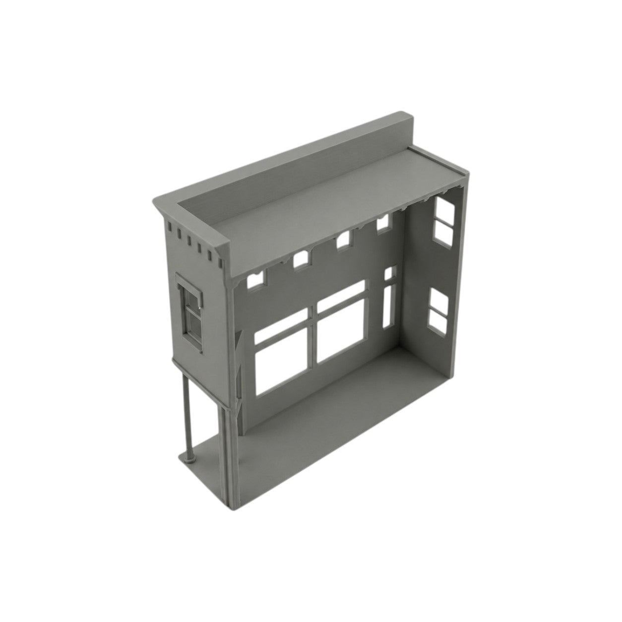 HO Scale 1:87 Main Street Corner Relief Building #1 RH