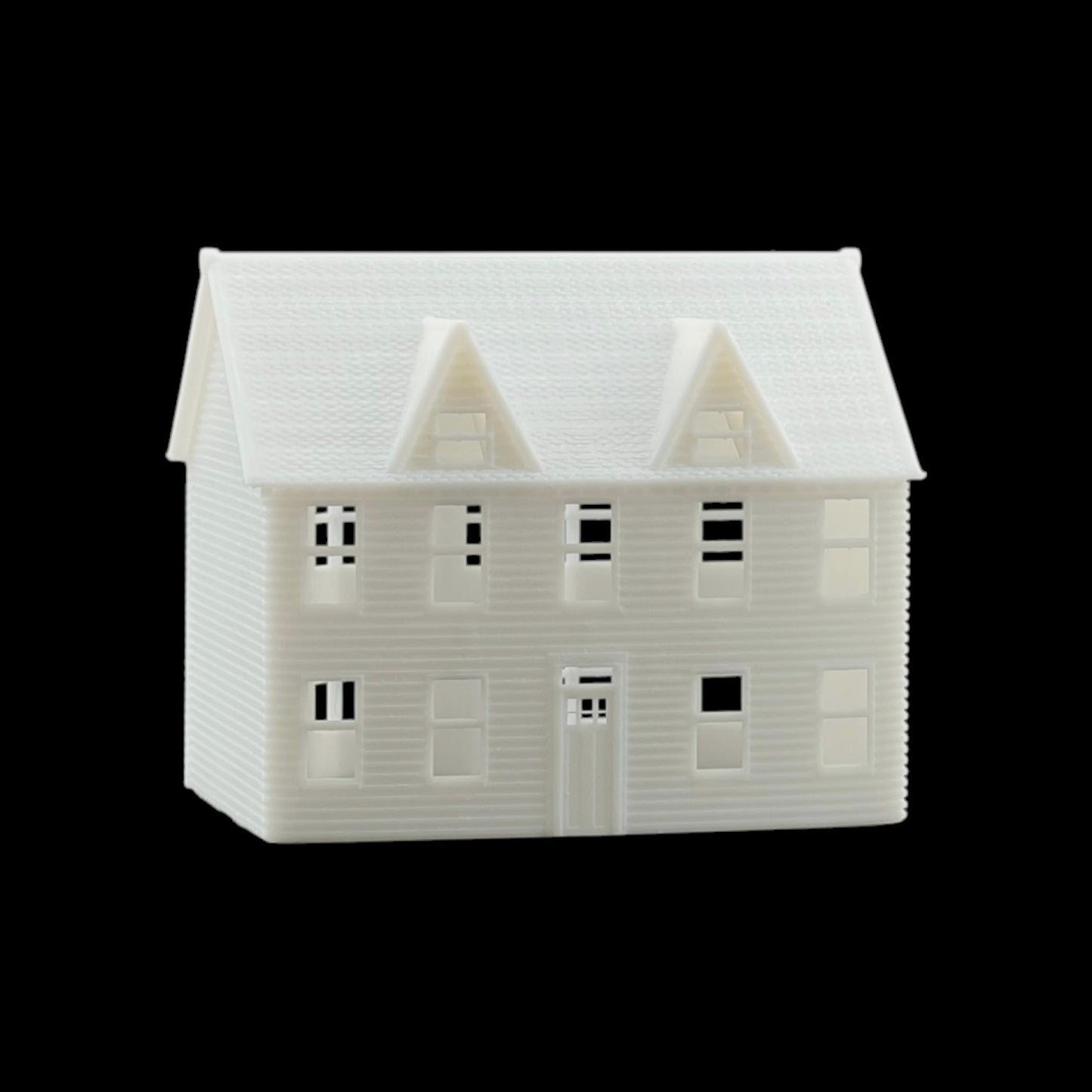 T Gauge 1:450 Classic Victorian Resin House #3 Dormers