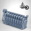S Scale 1:64 Alco 251 16-Cyl Diesel Engine Prime Mover