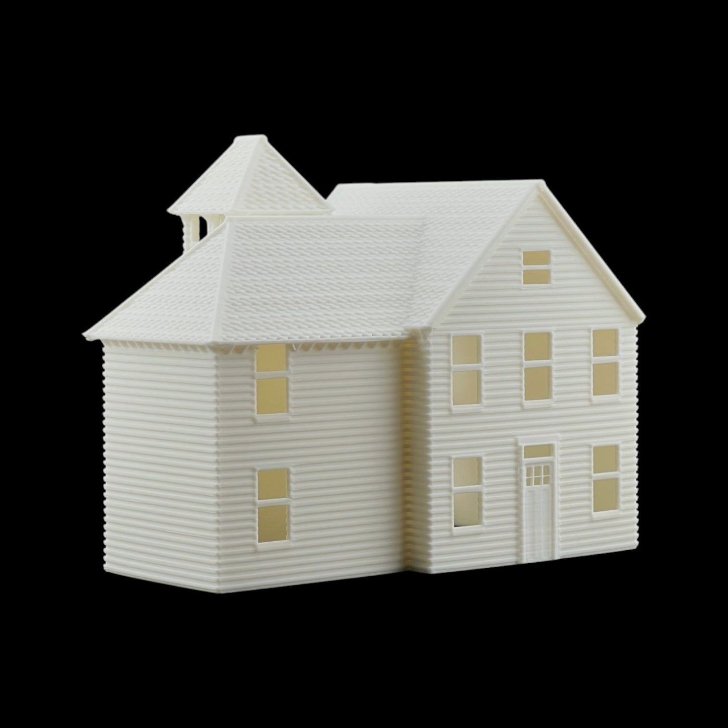 S Scale 1:64 Classic Victorian House with Tower #2