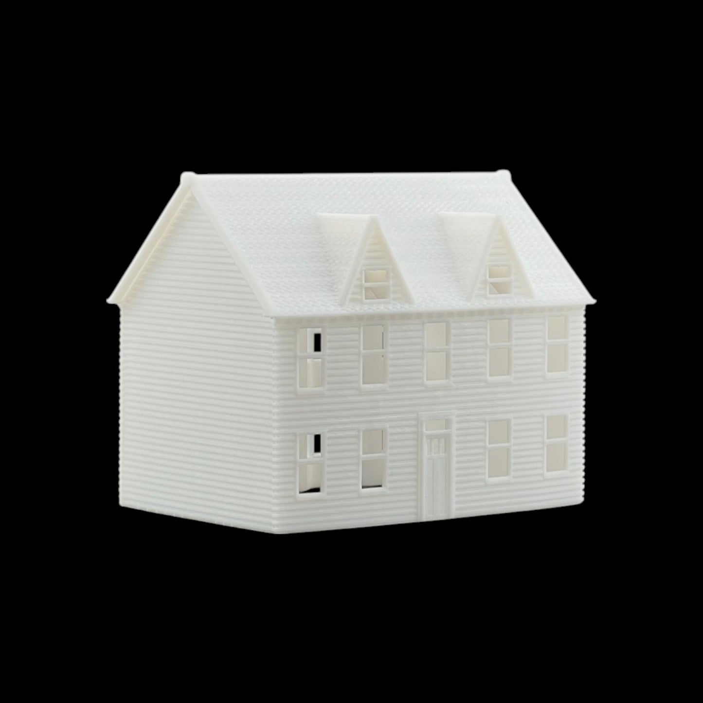 T Gauge 1:450 Classic Victorian Resin House #3 Dormers