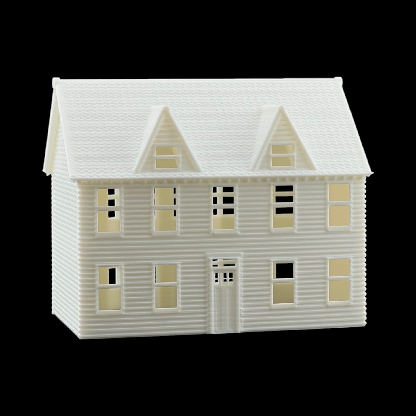 N Scale 1:160 Classic Victorian House with Dormers #3
