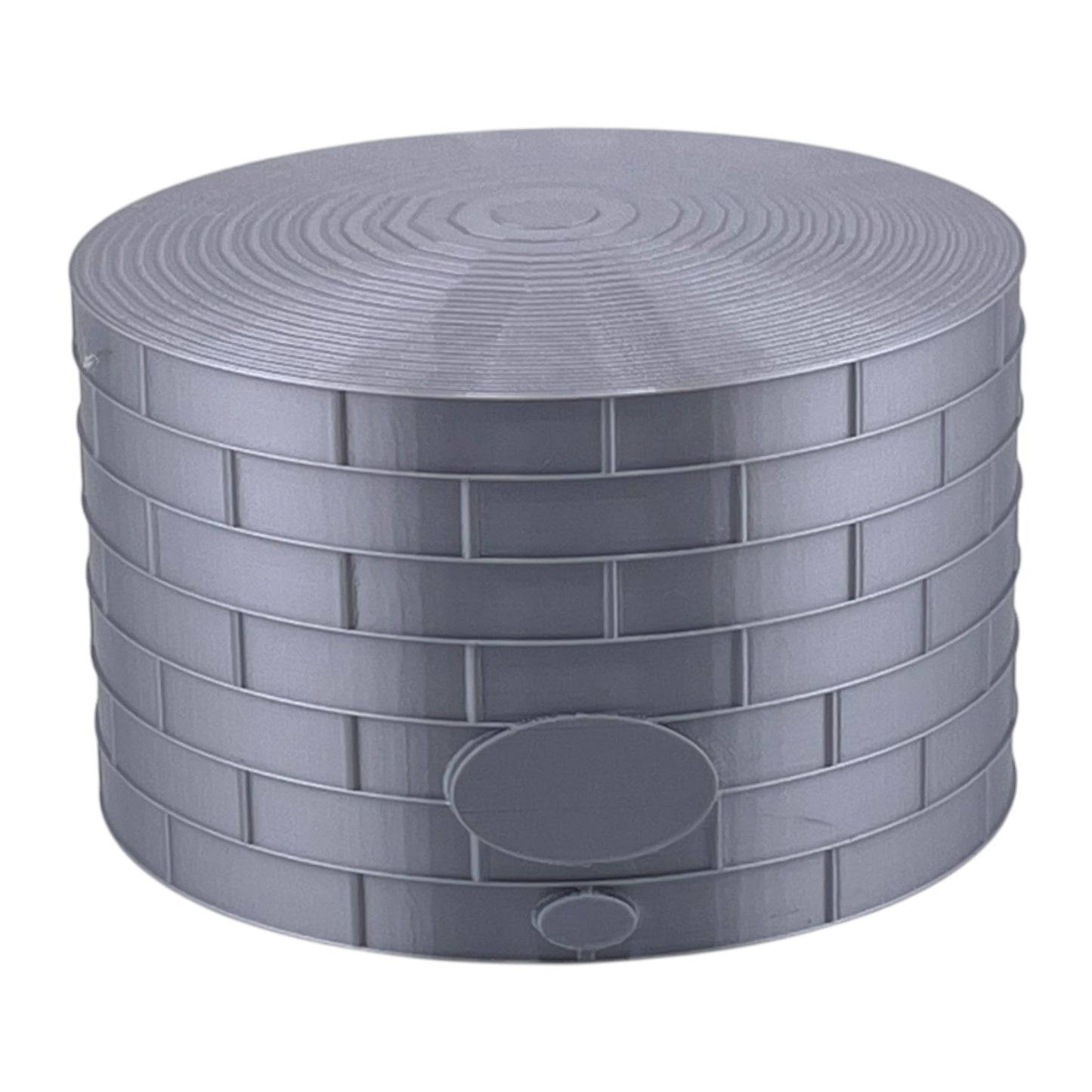 Standard Oil or Fuel Tank - Z Scale 1:220 - Metallic Silver - 11 Sizes AVAILABLE
