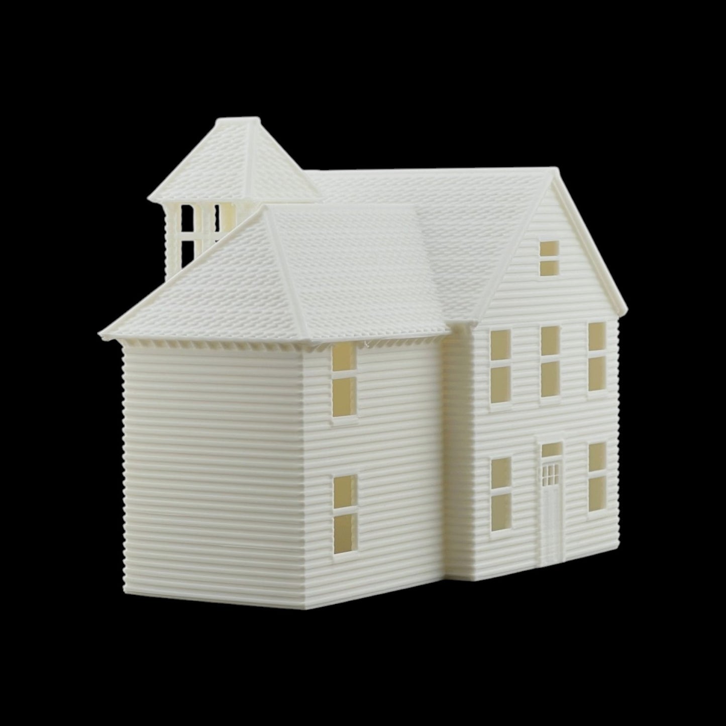 S Scale 1:64 Classic Victorian House with Tower #2