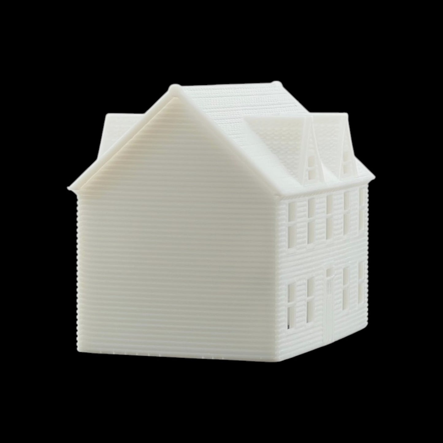 T Gauge 1:450 Classic Victorian Resin House #3 Dormers