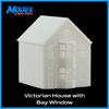 N Scale 1:160 Classic Victorian Bay Window House