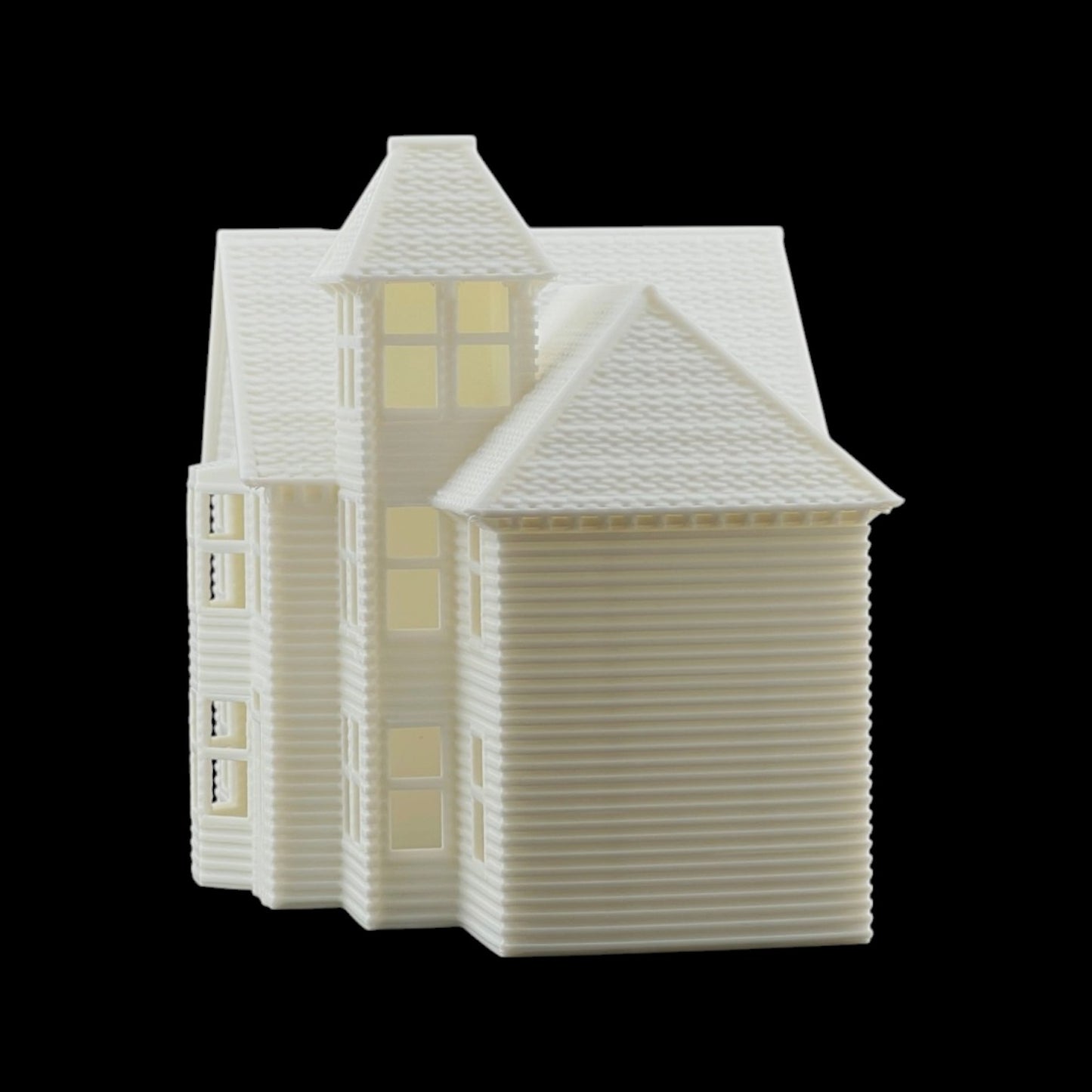 S Scale 1:64 Classic Victorian House with Tower #2