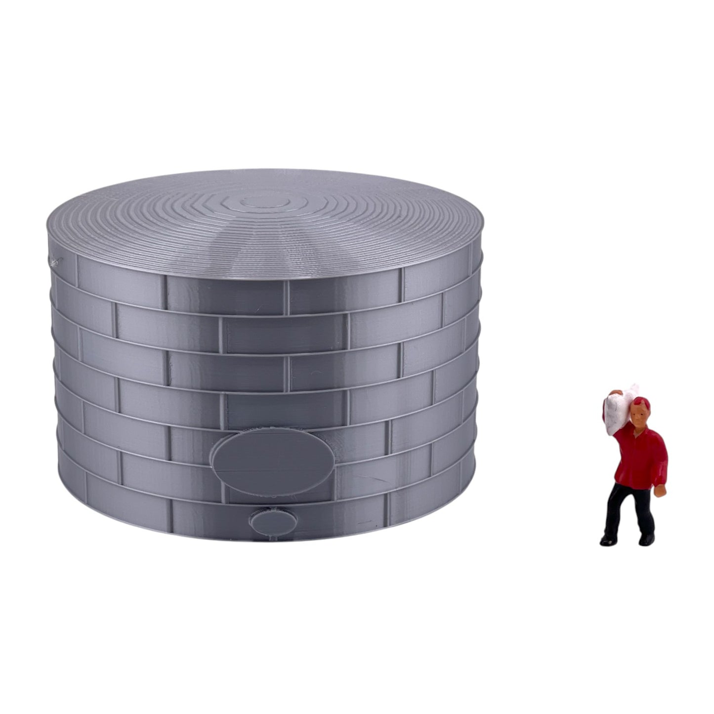 Standard Oil or Fuel Tank - 1G Scale 1:32 - Metallic Silver - 11 Sizes AVAILABLE