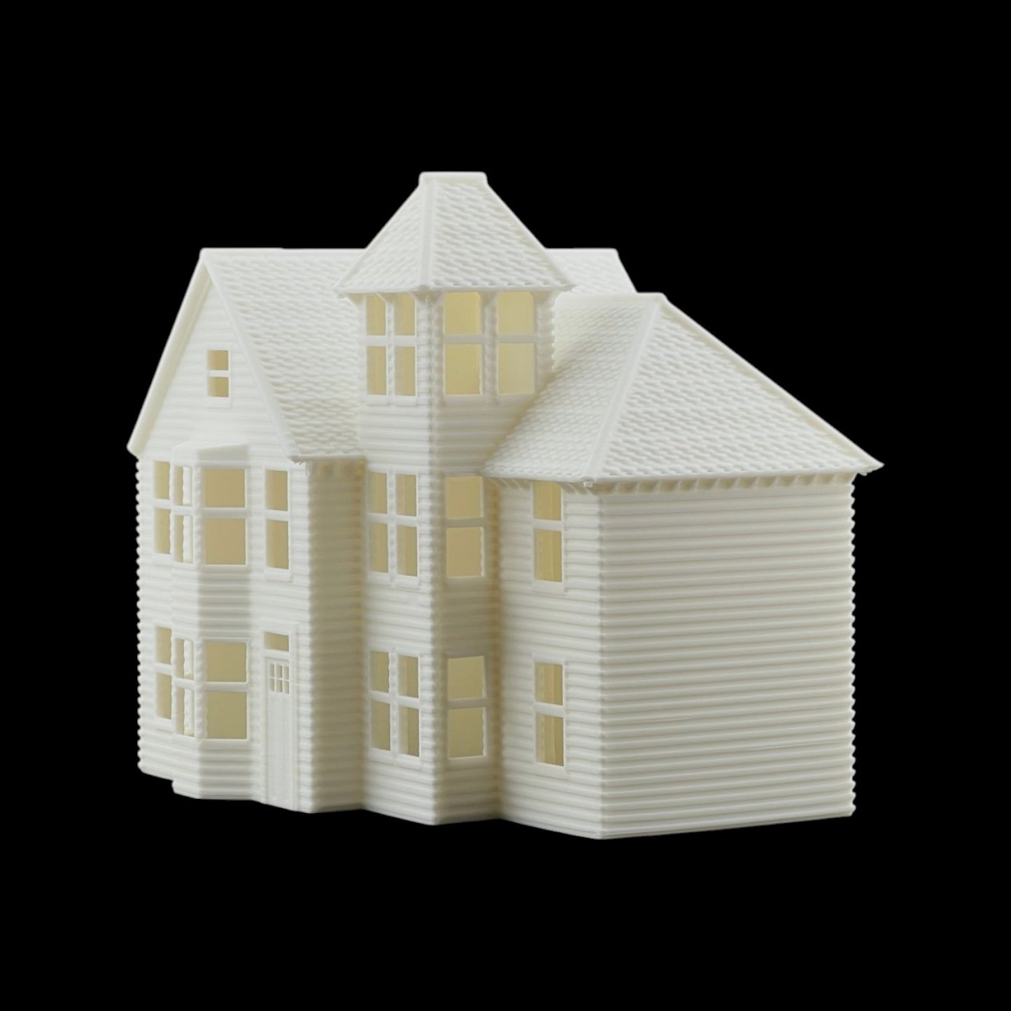 S Scale 1:64 Classic Victorian House with Tower #2