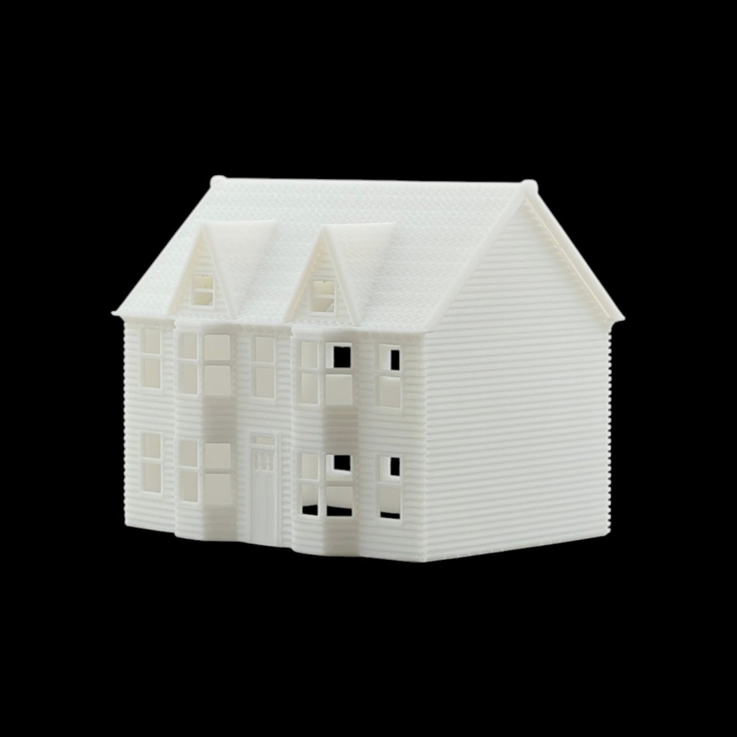 T Gauge 1:450 Classic Victorian Resin House #3 Dormers