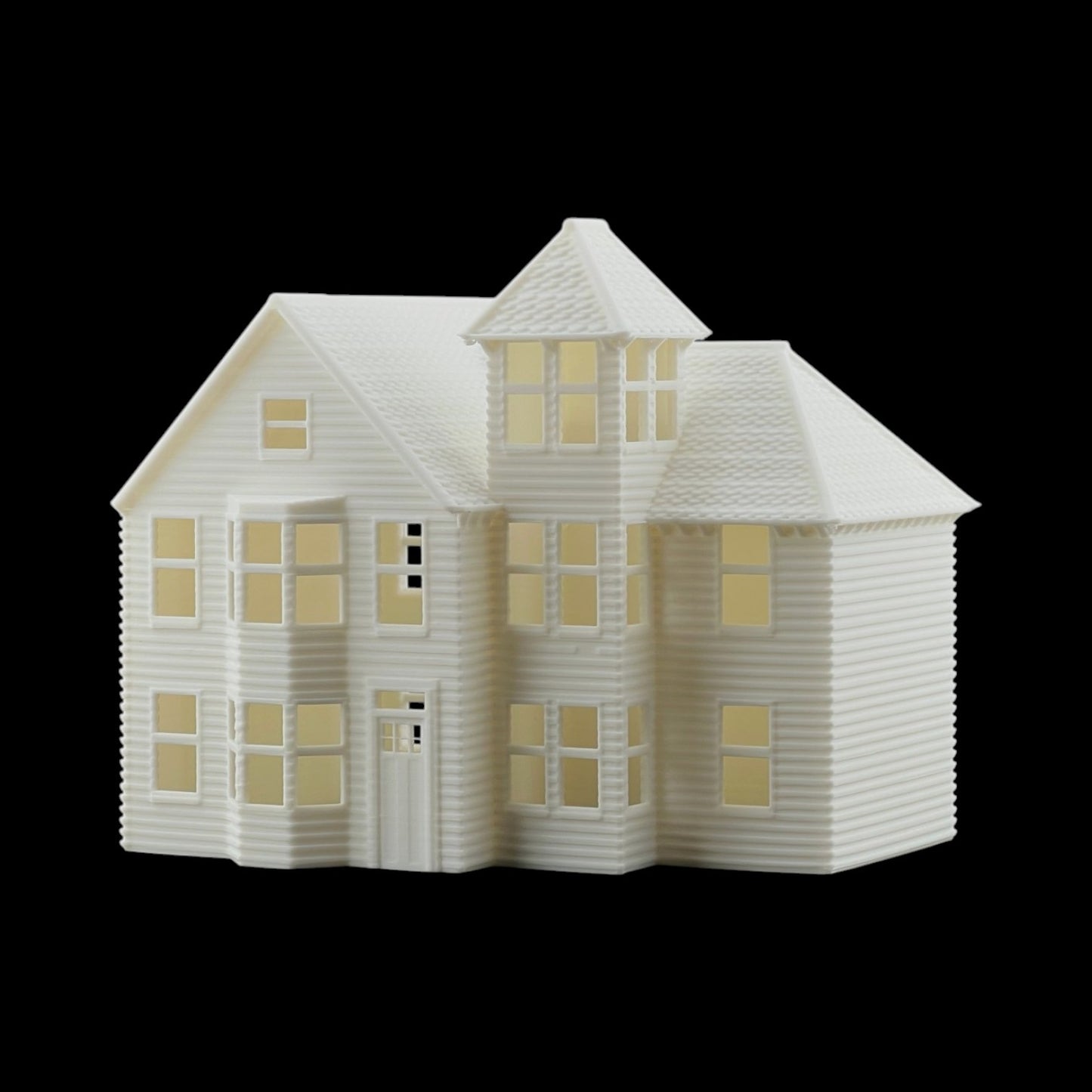 S Scale 1:64 Classic Victorian House with Tower #2