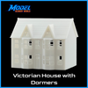 N Scale 1:160 Classic Victorian House with Dormers