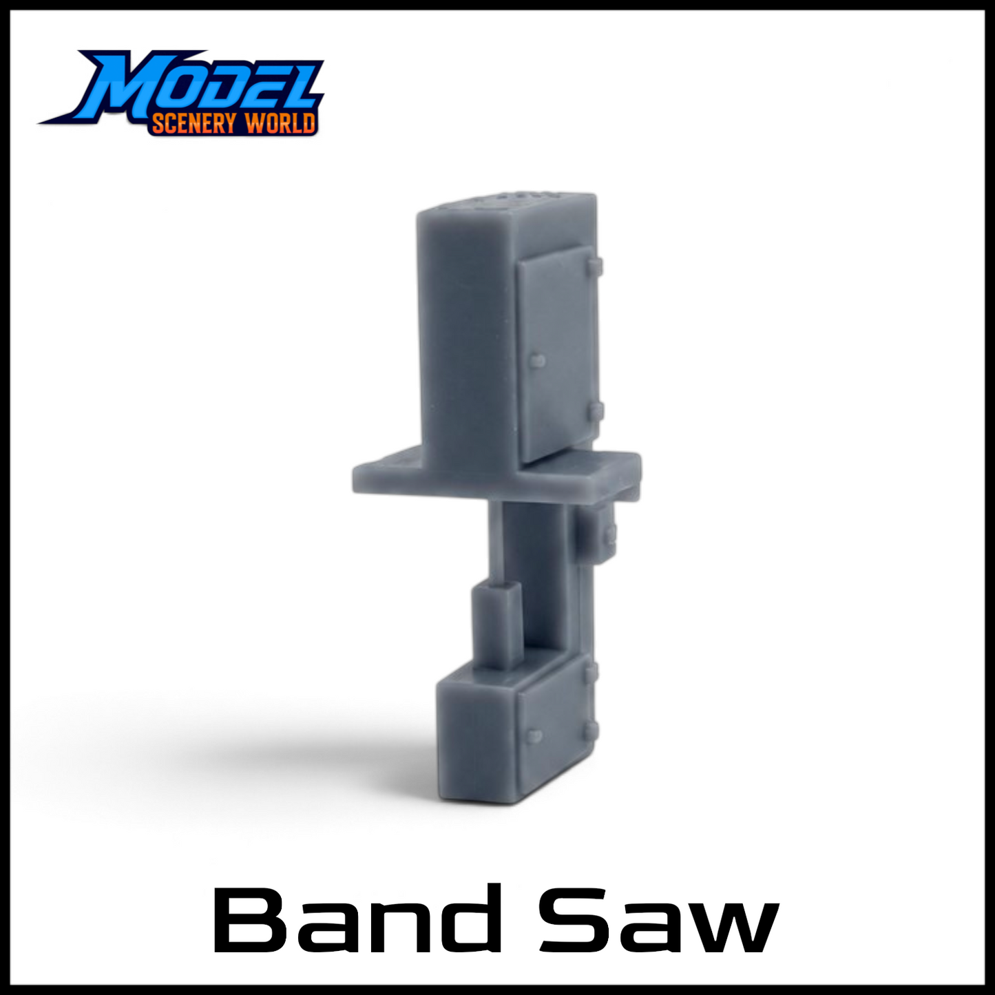 O Scale 1:48 Industrial Band Saw Resin Model
