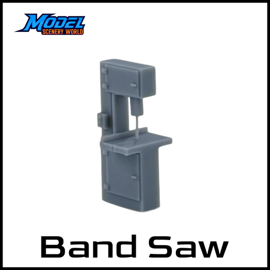 O Scale 1:48 Industrial Band Saw Resin Model