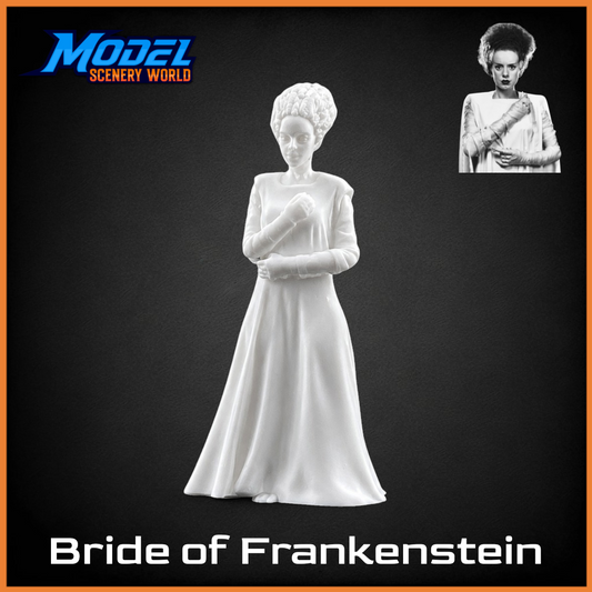 S Scale 1:64 Bride of Frankenstein Resin Figure