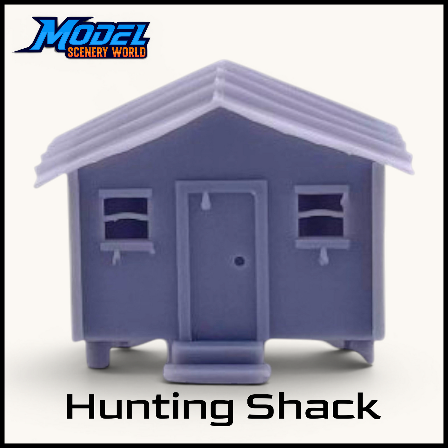 HO Scale 1:87 Hunting Shack Resin Building